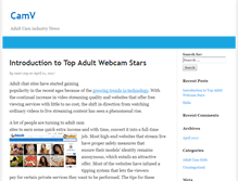Tablet Screenshot of camv.org